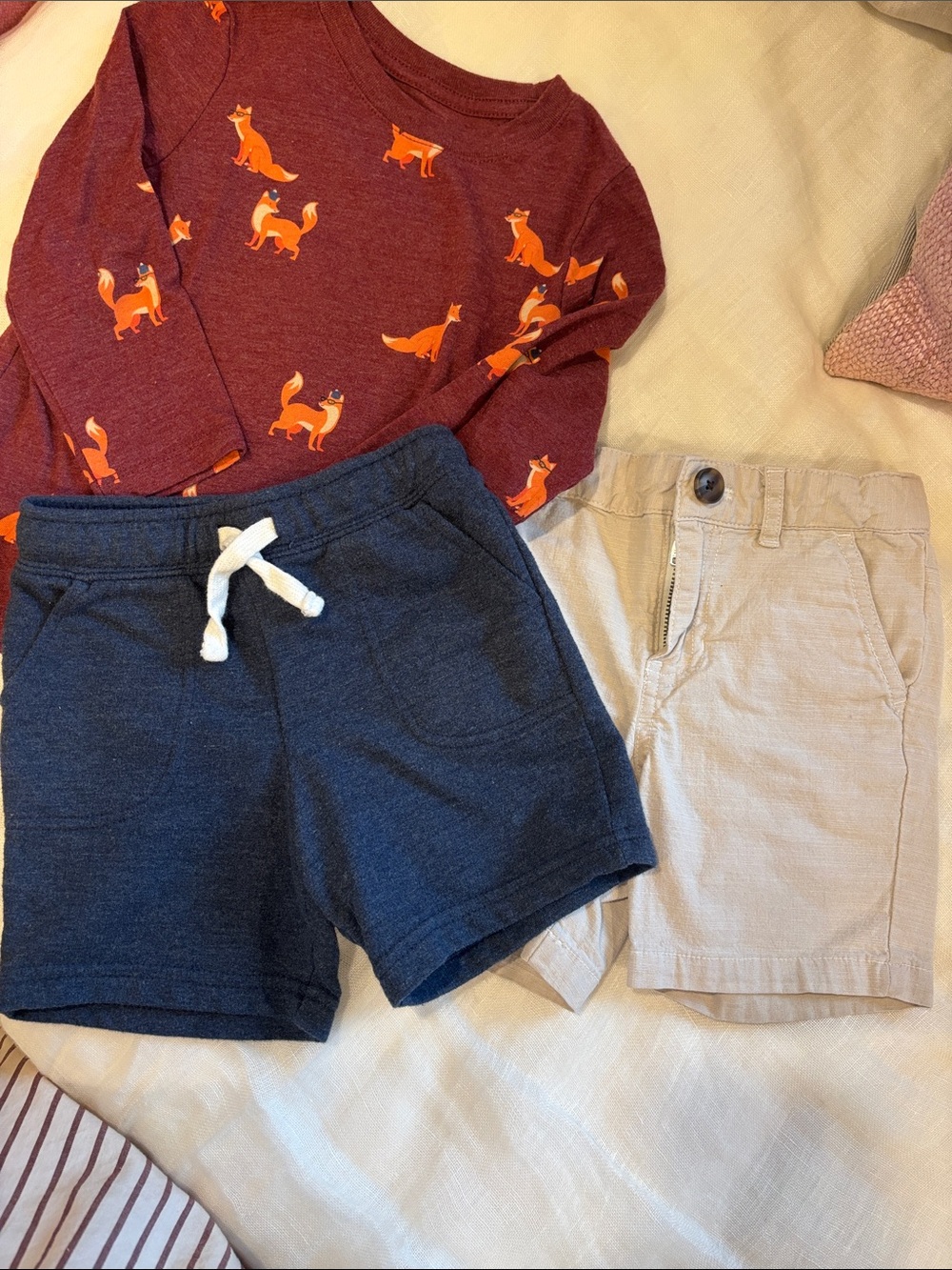Cat & Jack Shorts and tee bundle